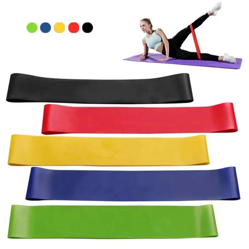 Sports Equipment Nearby - Training Fitness Rubber Resistance Bands Yoga