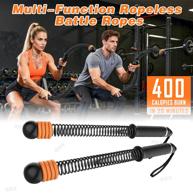 Sports Equipment Nearby - Adjustable Resistance Ropeless Battle Rope Ropeless