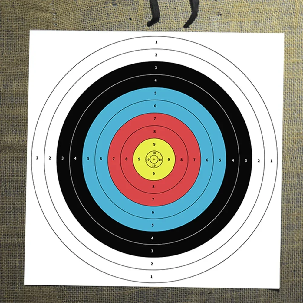 Archery Target Face - 10pcs/lot Profession Archery Targets Paper Face