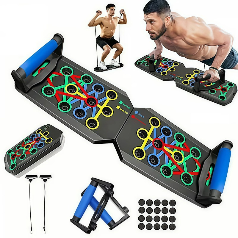 Sports Equipment Nearby - Foldable Push Up Board with Resistance