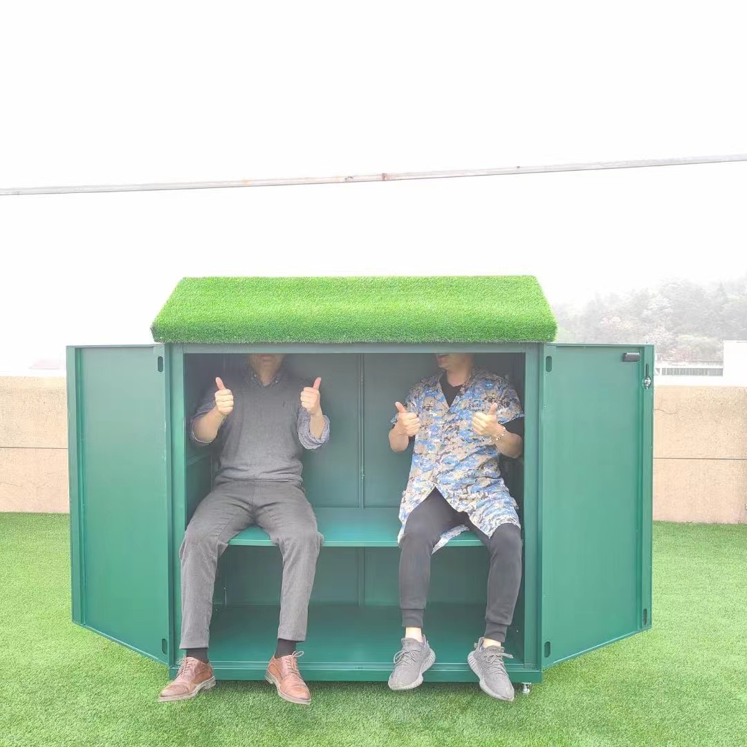 Kindergarten outdoor graffiti  - Sports Equipment Locker review and price
