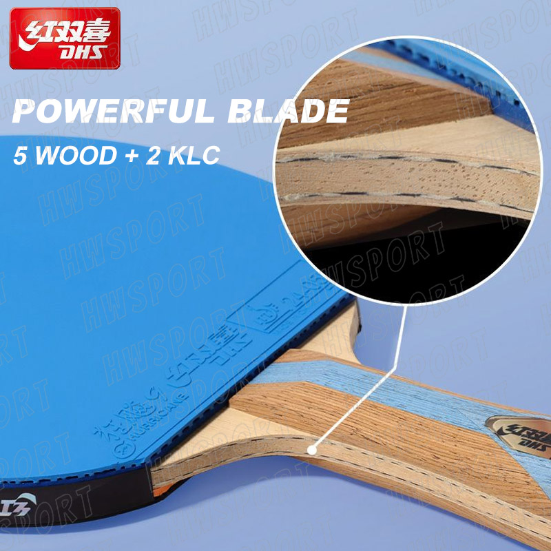 DHS 6 Star Color Table Tennis  - Table Tennis Paddle review and price