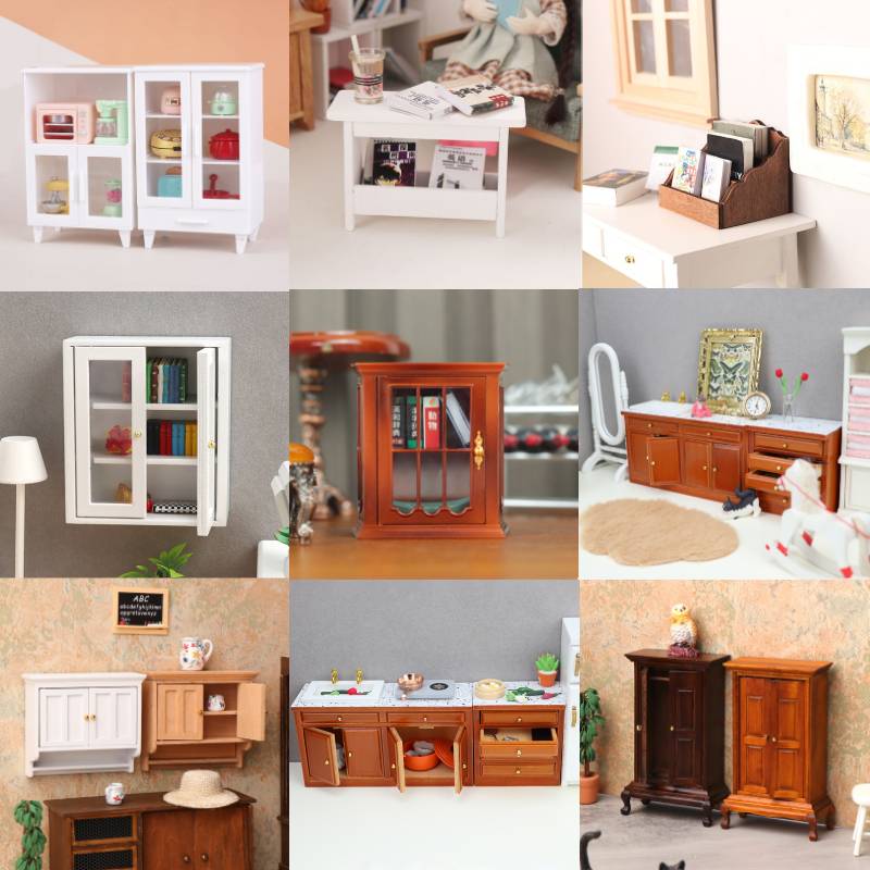1:12 Dollhouse Miniature White - Sports Equipment Locker review and price
