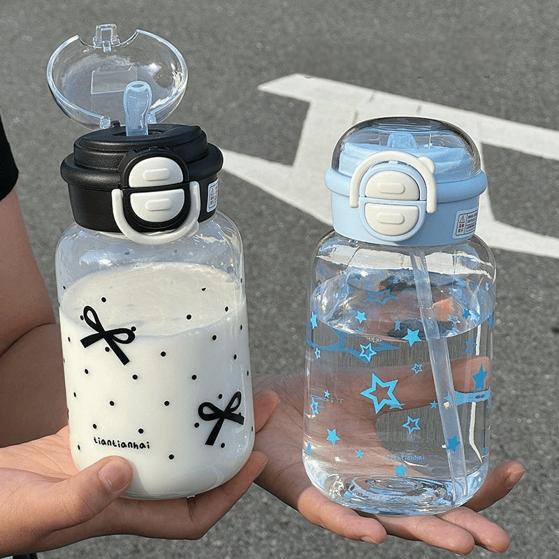 Cute Water Bottle with Straw P - Sports Equipment 5 Years Old review and price