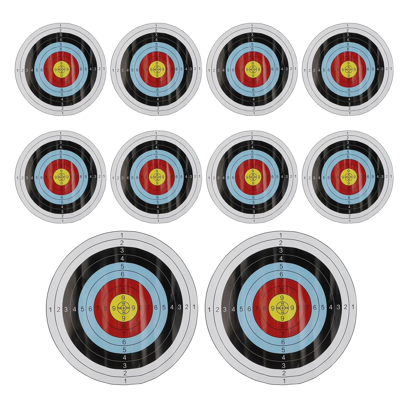 10pc 40x40cm Archery Targets P - Archery Target Face review and price