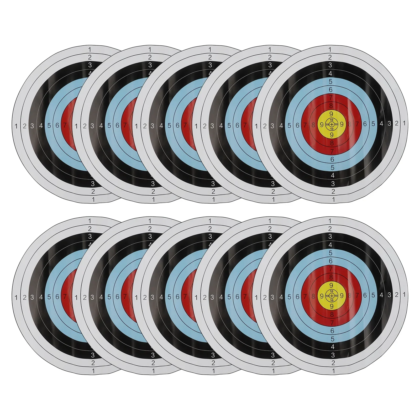 10pc 40x40cm Archery Targets P - Archery Target Face review and price