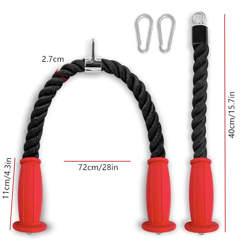 Ergonomic Tricep Ropes Non-Sli - Sports Equipment Nearby review and price
