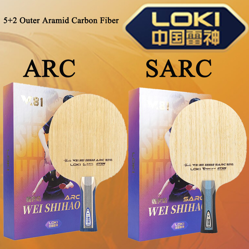 New LOKI W81 Series ARC SARC T - Table Tennis Paddle review and price