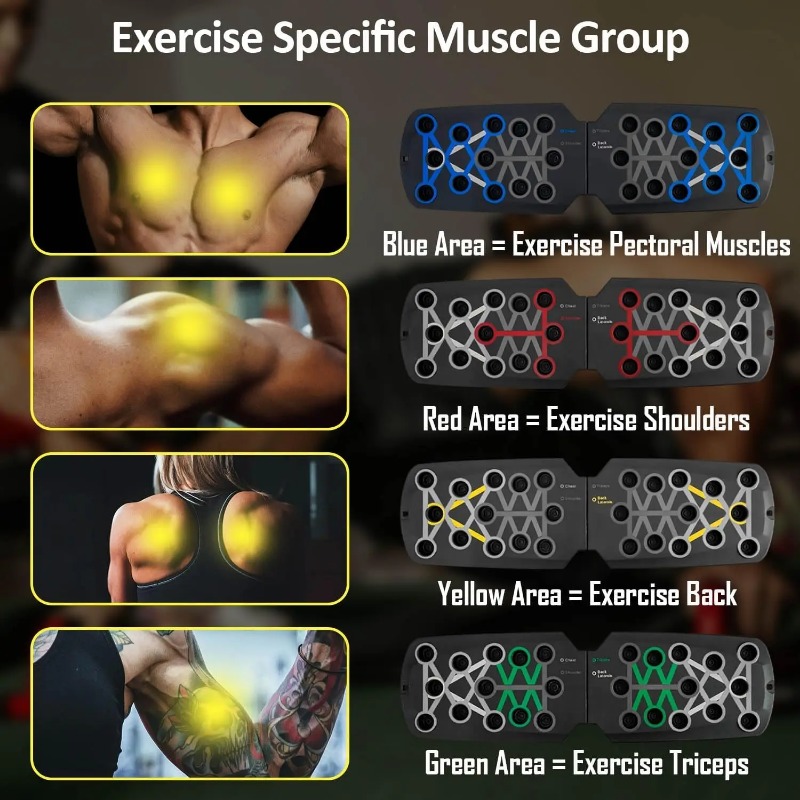 Foldable Push Up Board with Re - Sports Equipment Nearby review and price